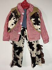 NWOT Imagination Workshop Austin The Cowboy Halloween Costume Boys Size 4/6X  for sale  Shipping to South Africa