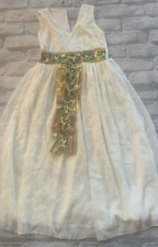 Disfraz de Cleopatra para niños talla pequeña 4-6 vestido de Halloween segunda mano  Embacar hacia Mexico