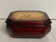 Vintage Japanese Red Lacquered Jewellery Box for sale  LEICESTER