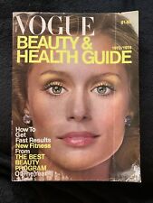 RARA Guía de belleza y salud de Vogue 1973/1974 Lauren Hutton segunda mano  Embacar hacia Argentina