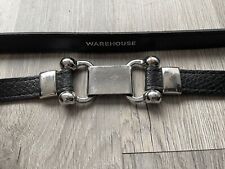 Warehouse black faux for sale  HOVE