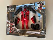 HASBRO WAKANDA FOREVER MARVEL BLACK PANTHER IRONHEART W/ GEAR TITAN HERO SERIES , used for sale  Shipping to South Africa