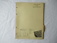 1963 John Deere 45W farm loader parts catalog PC-549 used on 530 630 720 tractor for sale  Canada