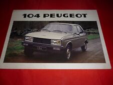 Peugeot 104 gl6 gebraucht kaufen  Emsdetten