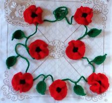 Crochet poppies poppy for sale  CANNOCK