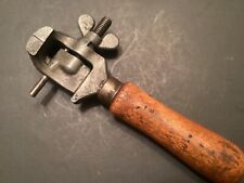 Vintage USA Wood Handel Jewelers Gunsmith Hand Held Vice Clamp Tool Machinist for sale  Shipping to South Africa