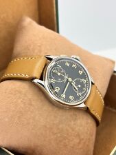 Reloj de pulsera vintage Heuer Valjoux 77 cronógrafo ojos grandes para hombre segunda mano  Embacar hacia Argentina