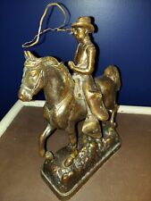 Bronzed metal rodeo for sale  Centreville