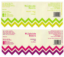 Beer labels wildside for sale  BURY