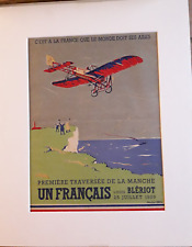 Affiche aviation blériot d'occasion  Nivillac