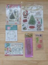 Christmas clear stamps for sale  UK