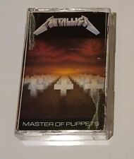 Metallica-Master Of Puppets-Cassete-1986-Metal  comprar usado  Enviando para Brazil