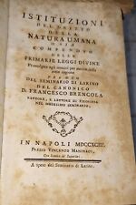 Istituzioni del diritto usato  Napoli
