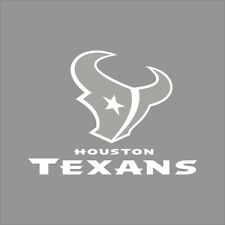 Calcomanía de vinilo de 1 color con logotipo de equipo de la NFL Houston Texans #6 pegatina ventana pared automóvil segunda mano  Embacar hacia Argentina