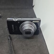 Used, Canon PowerShot ELPH 135 16MP 8x Optical Zoom Digital Camera - Black- No Charger for sale  Shipping to South Africa