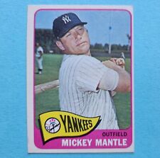 Usado, Tarjeta de béisbol Topps Set-Break #350 1965 de Mickey Mantle Yankees en muy buen estado-ex  segunda mano  Embacar hacia Argentina