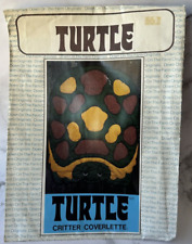 Turtle critter coverlette for sale  Oklahoma City