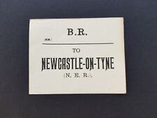 Luggage label newcastle for sale  BURNHAM-ON-CROUCH