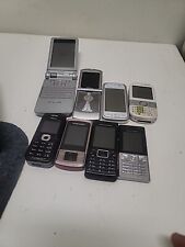 Lot of 7 Vtg Old Cell Phones sony Motorola Samsung Nokia pal  For Parts for sale  Shipping to South Africa