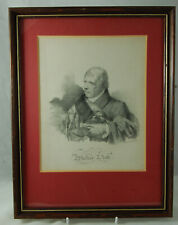 Used, Vintage Framed Print Walter Scott Lithograph by Engelmann for sale  Shipping to South Africa