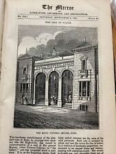 Antique print 1837 for sale  BECCLES