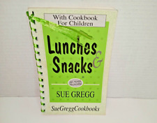 Almoços e lanches para saúde e hospitalidade com livro de receitas para crianças Susan Gregg comprar usado  Enviando para Brazil