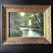 Antique landscape painting for sale  Shipping to Ireland