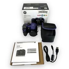Câmera Digital GE Power Pro Series X550 16.1MP Roxa Com Bolsa Caixa Mais Testada comprar usado  Enviando para Brazil
