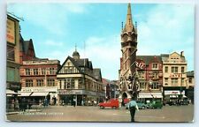 Postcard leicester clock for sale  LEICESTER