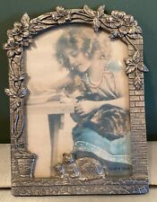 Pewter photo frame for sale  EXETER