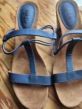 Sandalias de cuña Style & Co Mulan talla 9 M color azul nuevas, usado segunda mano  Embacar hacia Argentina
