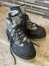 Used, White River Fly Fishing Wading Boots Size 10 Men's Black/Gray Felt Soles Light for sale  Shipping to South Africa