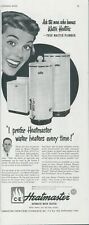 CE 1951 CE Heatmaster calentador de agua maestro plomero Clyde De Walt anuncio impreso como nuevo sp19 segunda mano  Embacar hacia Mexico