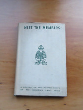 Meet members record for sale  LONDON