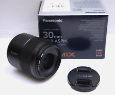 Obiektyw makro Panasonic Lumix G, 30mm, f/2.8 ASPH. OIS z oryginalnym opakowaniem na sprzedaż  Wysyłka do Poland