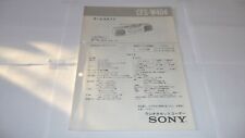 Sony cfs w404 for sale  Ireland