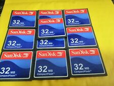 10pcs 32mb sandisk for sale  Shipping to Ireland