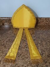 Beautiful golden mitre for sale  Ruffin