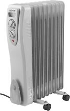 2000W Electric Oil Filled Radiator Heater 9-Fin Portable Thermostat Heating  , used for sale  Shipping to South Africa