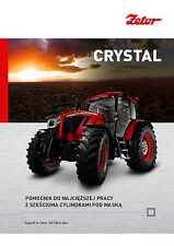 Zetor Crystal 06 / 2015 catalogue brochure tracteur Traktor tractor na sprzedaż  PL