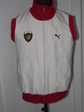 2002-04 Camerún Kit de Entrenamiento sin Mangas Puma Blanca (M) Camisa Camiseta Camiseta segunda mano  Embacar hacia Argentina