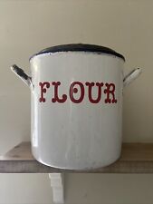 Vintage white red for sale  PERSHORE