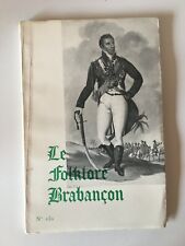 Folklore brabançon revue d'occasion  Brienon-sur-Armançon