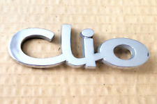 CLIO CHROME SCRIPT RENAULT CARRO BOTA/CRACHÁ TRASEIRO 10x3cm 318 IND, 84 20 01.  2003 comprar usado  Enviando para Brazil