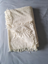 Vintage candlewick blanket for sale  EVESHAM