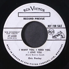ELVIS PRESLEY: I want you I need you I Love You / My Baby Left Me RCA 7" Single, usado comprar usado  Enviando para Brazil