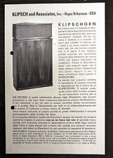 klipsch diffusori usato  Italia