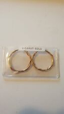 9ct gold hoop for sale  CONSETT