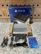 Sony PlayStation 3 500GB Charcoal Black Console System Amazing Shape Open Box for sale  Shipping to South Africa