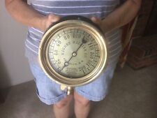 Used, Antique Ashton Steam Pressure Gauge,  Franklin, N.H. 1910 (NICE!!!) Steampunk for sale  Shipping to Canada